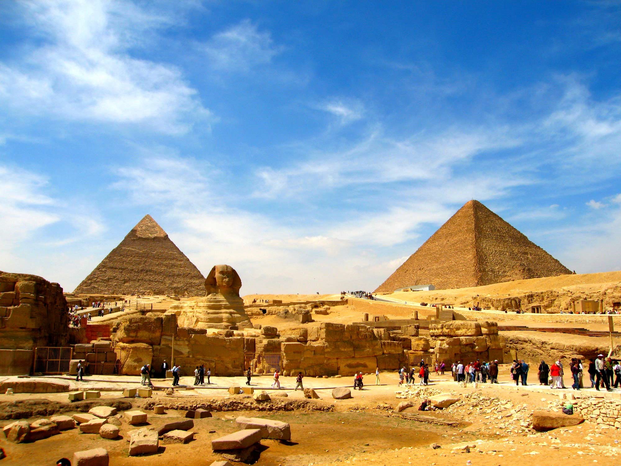 Комплекс пирамид в Гизе Египет