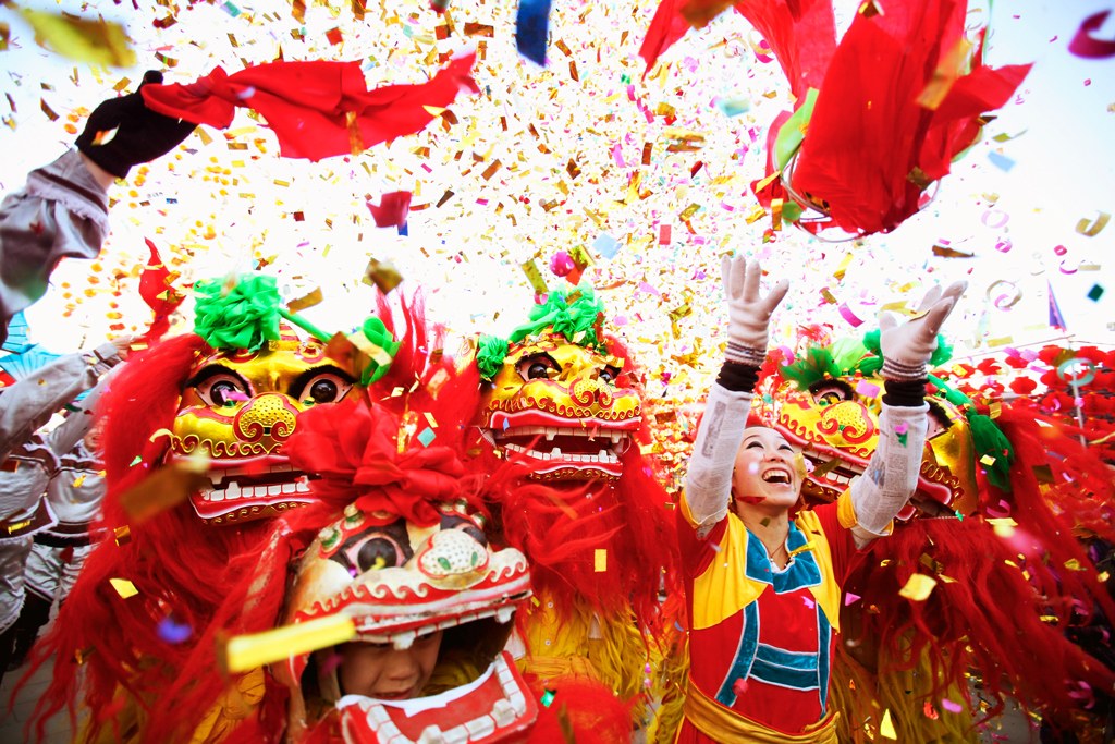 как празднуют Новый год в Китае